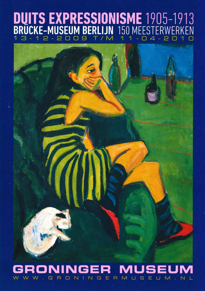 tentoonstelling in Groninger Museum 13-12-2009 t/m 11-04-2010: Duits Expressionisme 1905-1913. Brücke-Museum Berlijn 150 meesterwerken