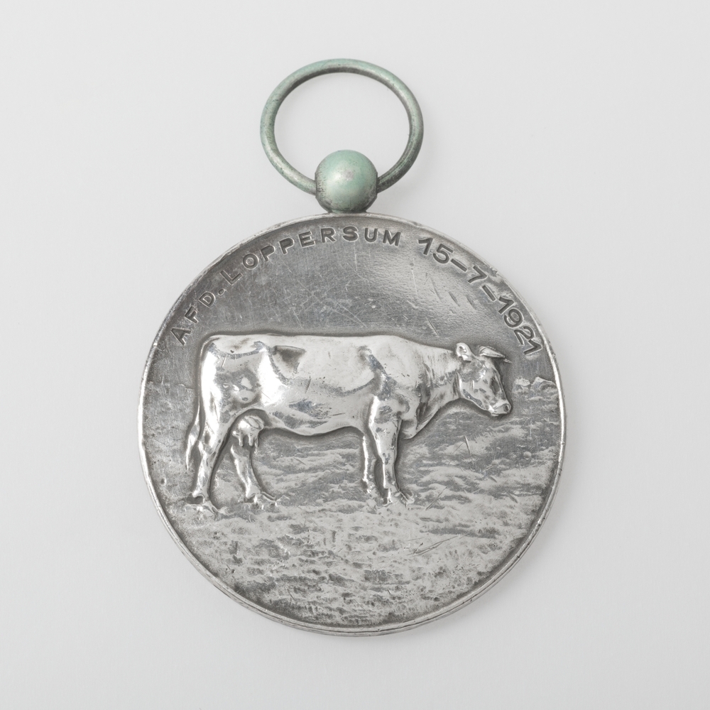 Medaille Rundveekeuring Afdeling Loppersum