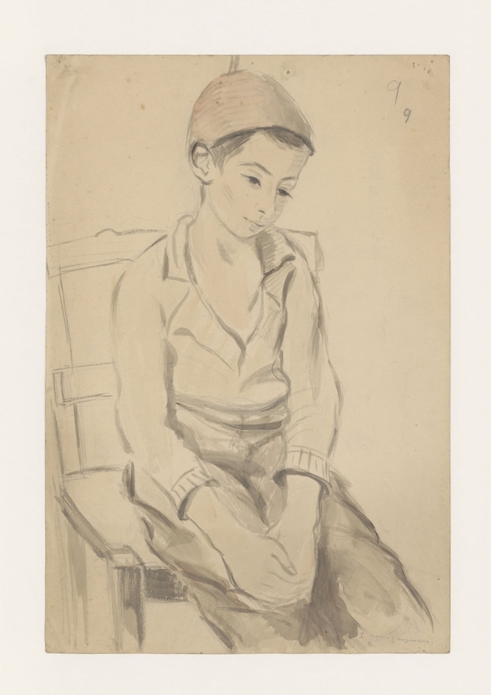 Studie van een jongen