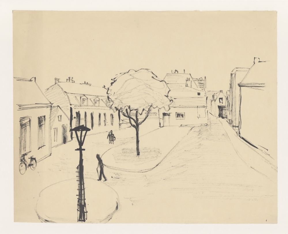 Studie van een dorpsgezicht