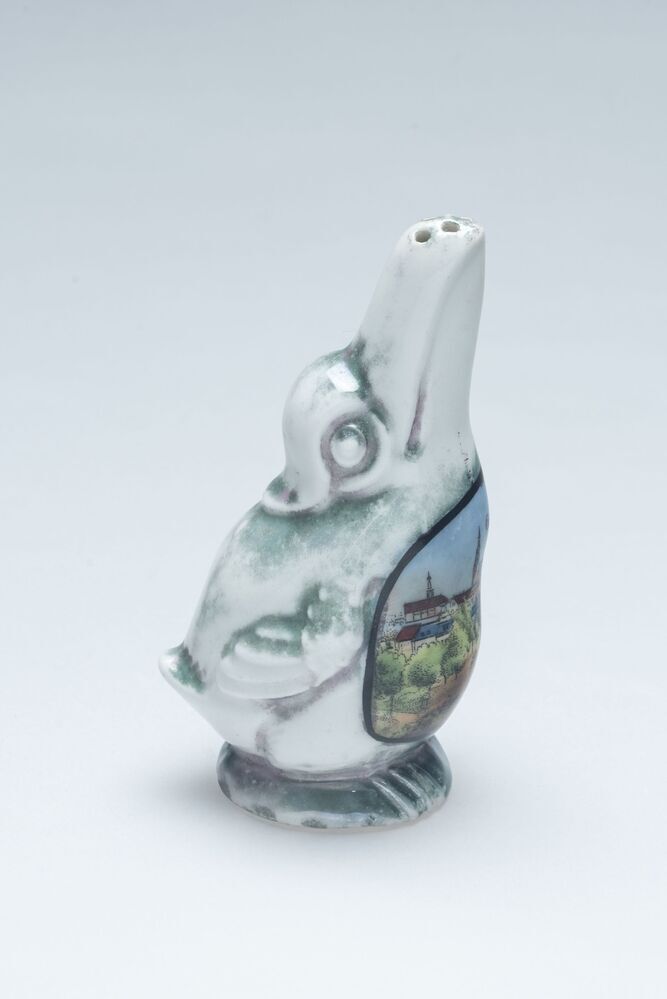 Zoutvaatje met gezicht op Groningen