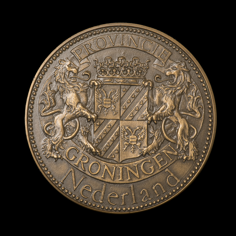 Herinneringspenning Onderzeebootjager Hr Ms "Groningen" D 813