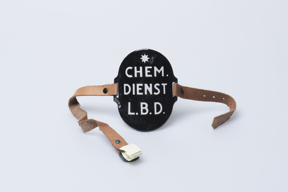 Mouwband Chem. Dienst Luchtbeschermingsdienst Groningen