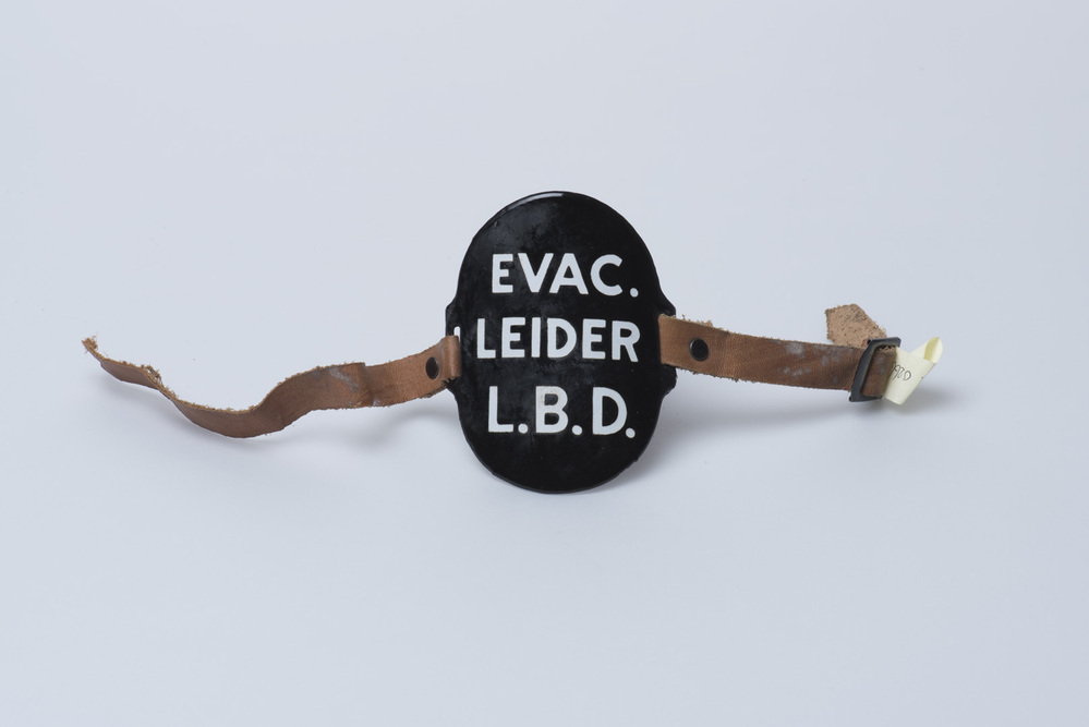 Mouwband Evacuatie Leider Luchtbeschermingsdienst [Groningen]