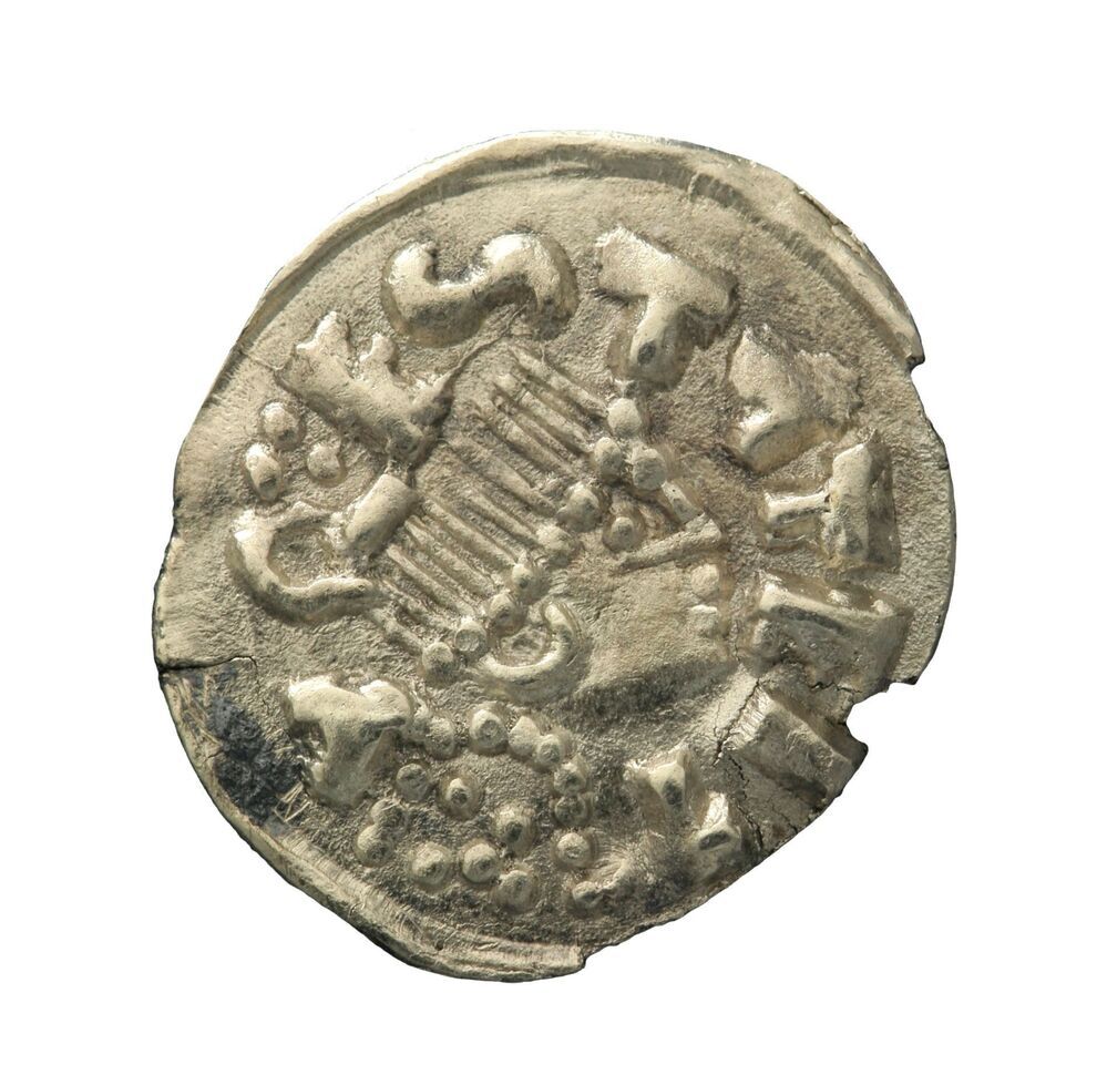 Imitatie tremisses of trient Dorestad Medelinus, (ca 650)