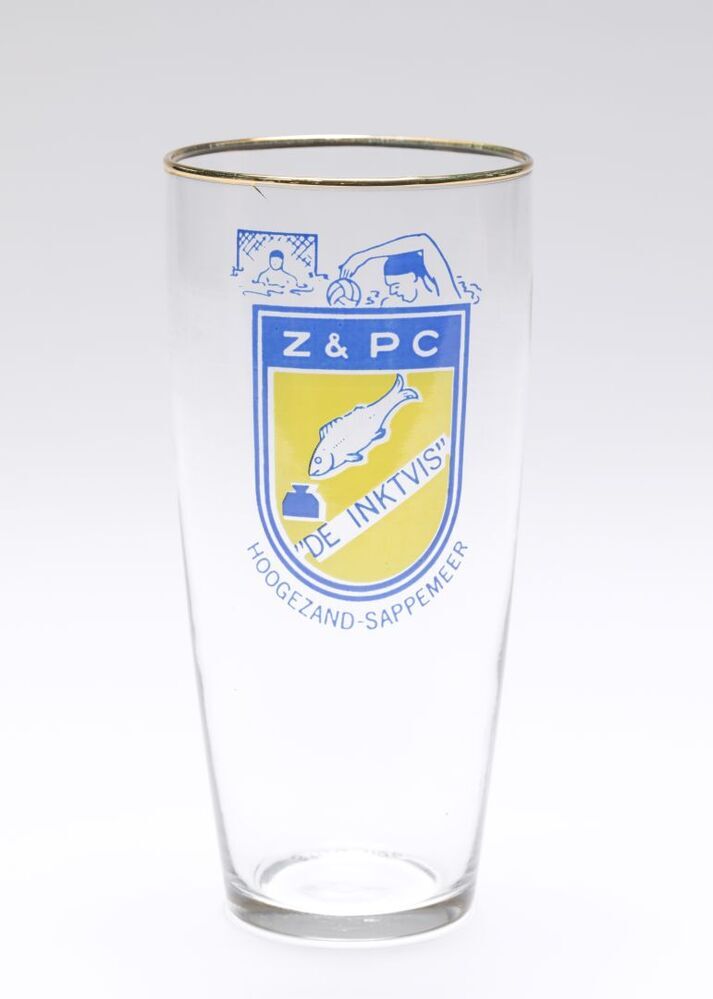 Glas zwem- en polocub De Inktvis