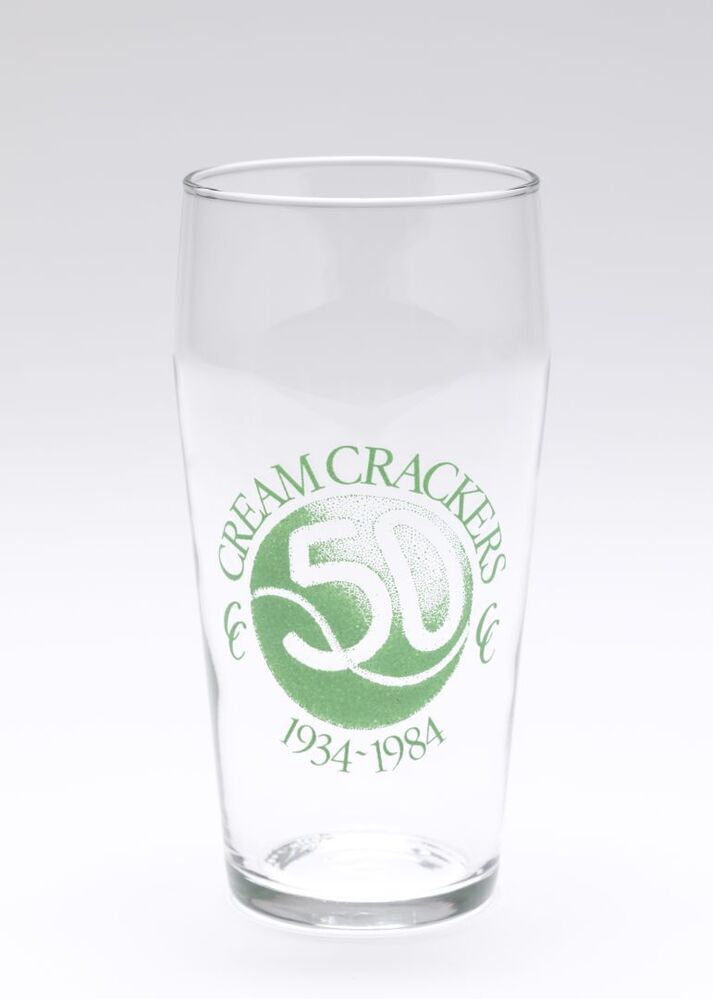 Glas Cream Crackers 1934-1984