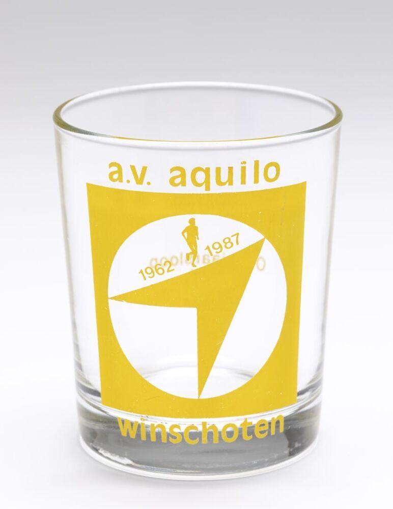 Whiskeyglas "A.V. Aquilo 1962-1987"