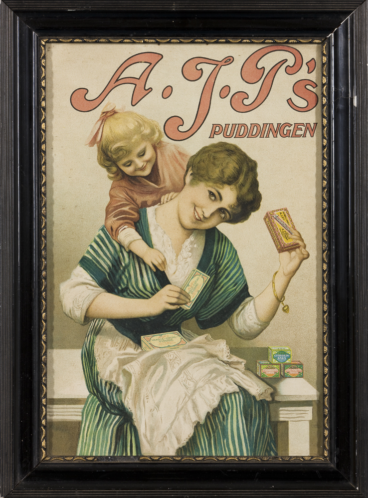 Affiche A. J. P. puddingen (Polak)