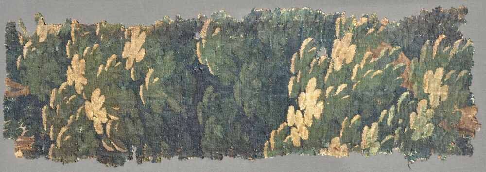 Wandtapijt of verdure