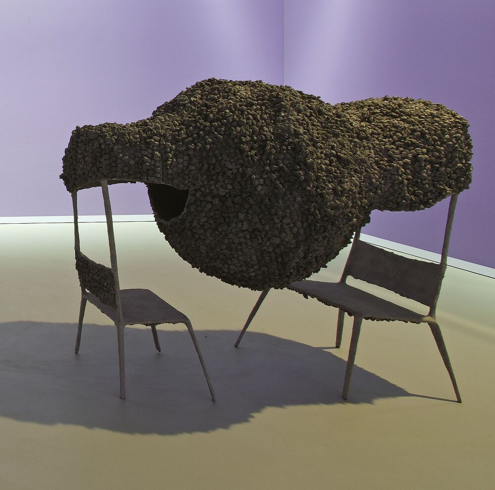 Installatie no. 1 uit de serie Evolution Collection: Confrontation