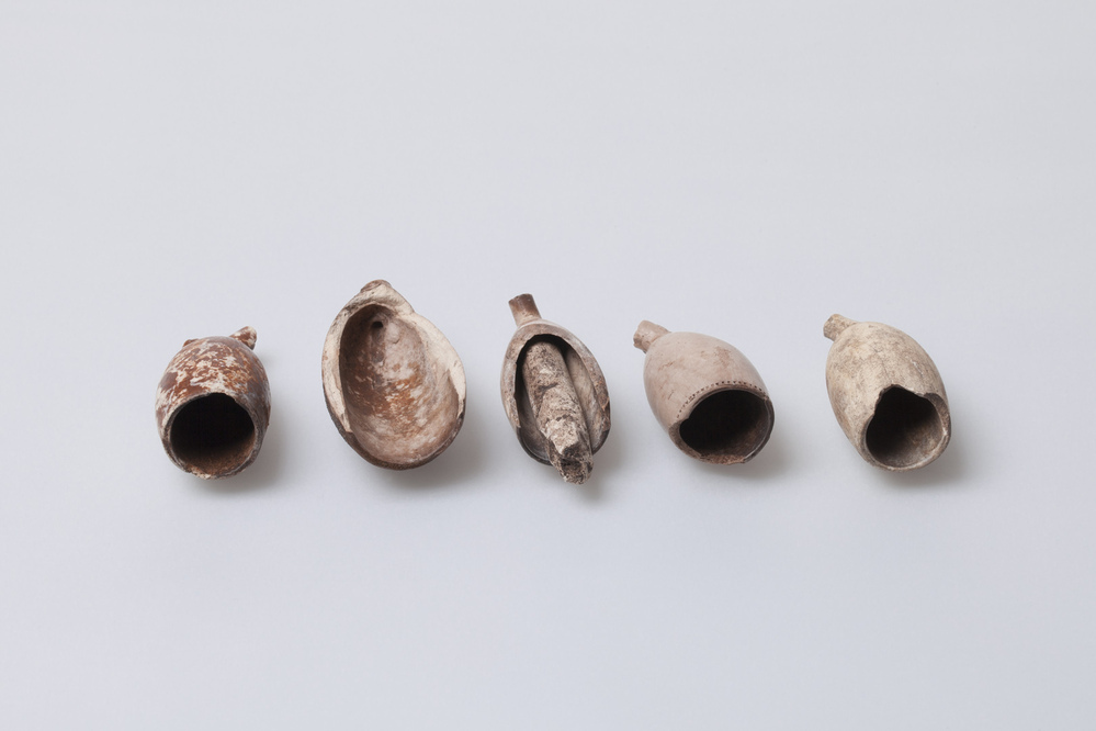 Vijf Goudse pijpenkoppen