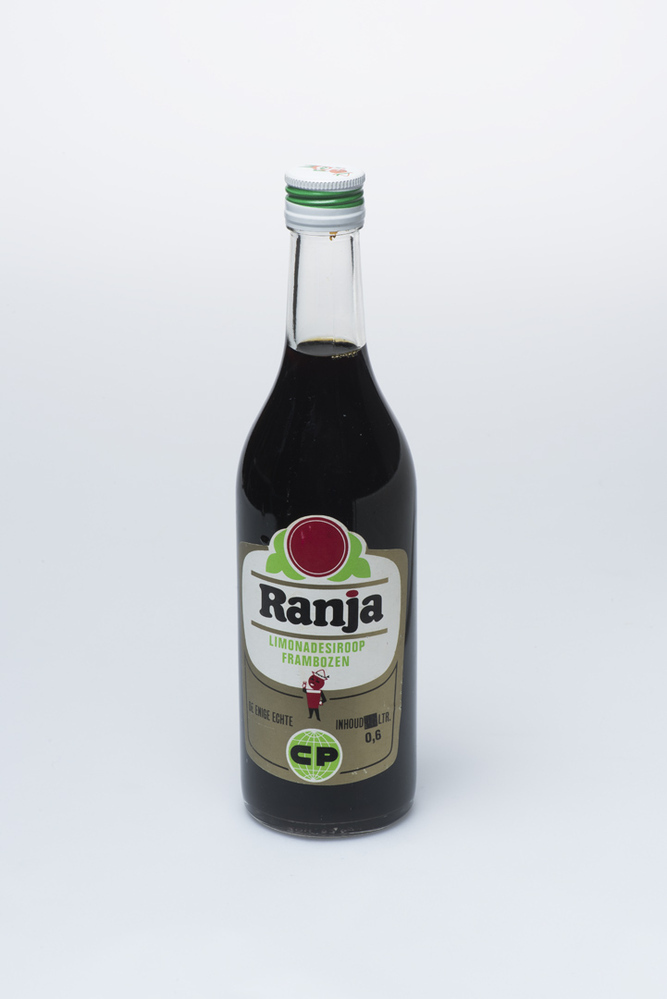 Fles Ranja rode limonadesiroop