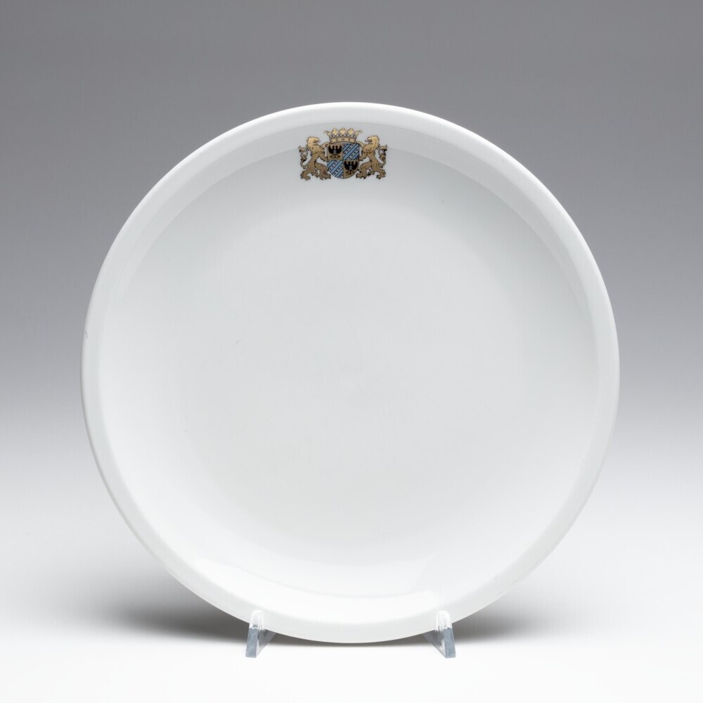 Bord met provinciale wapen van Groningen