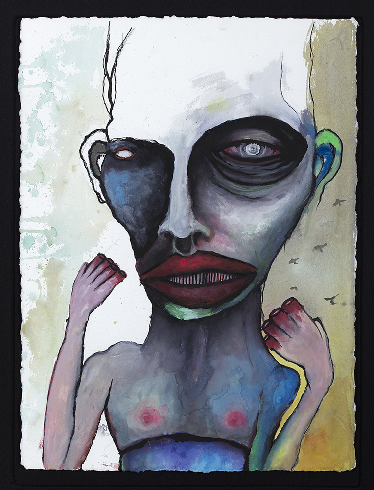 The man who eats his fingers