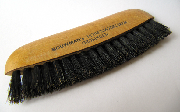 Kleerborstel Bouwman's Heerenmodezaken Groningen