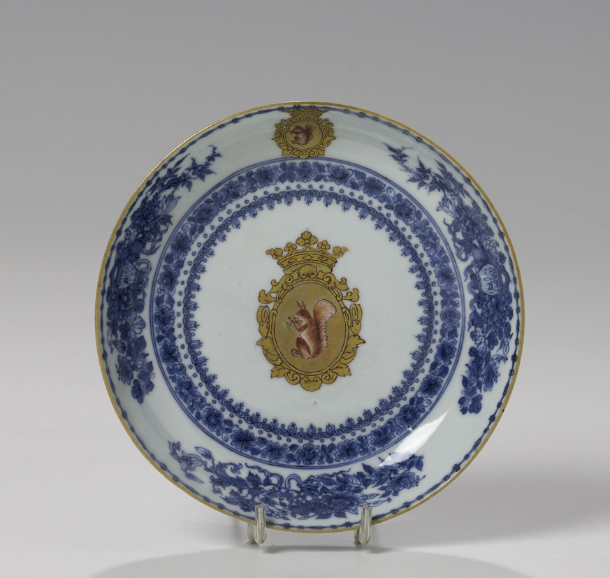 Schaaltje met familiewapen Sichterman