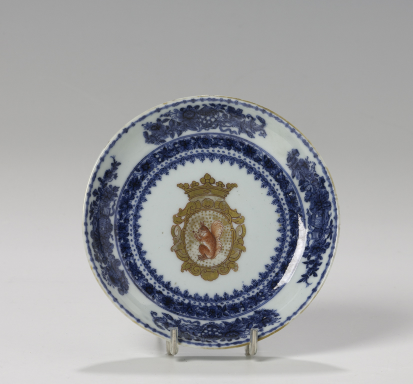 Schaaltje met familiewapen Sichterman