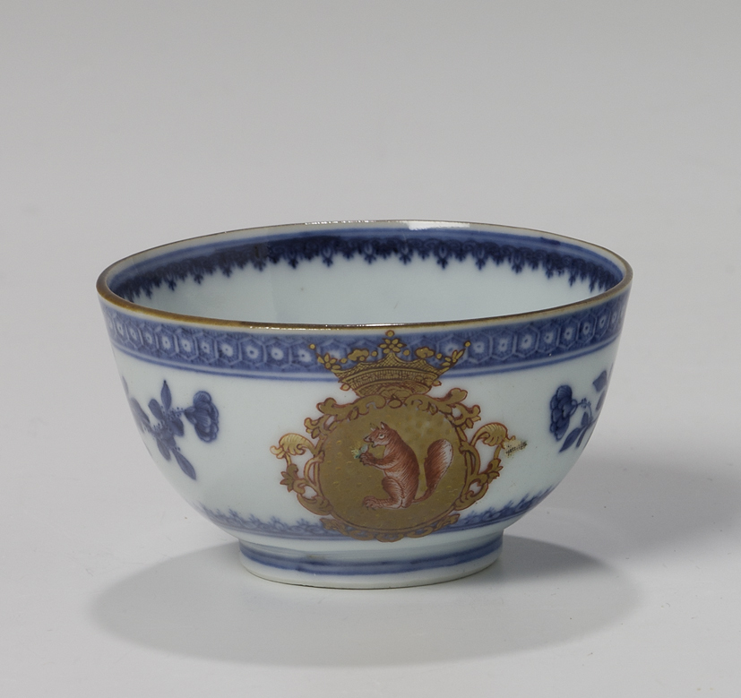 Kommetje met familiewapen Sichterman