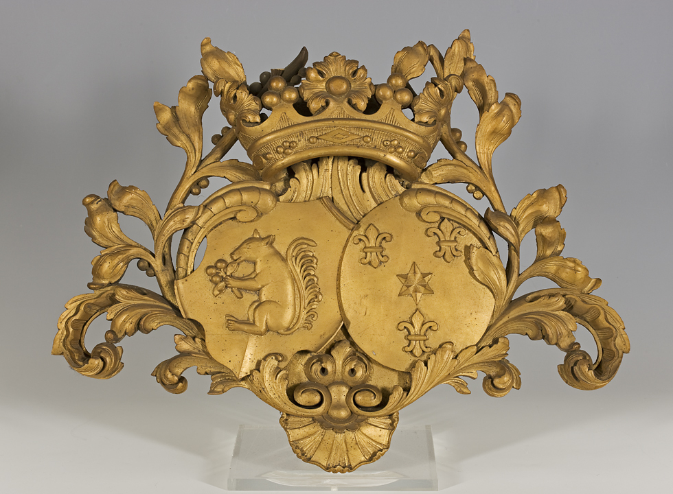 Lijstkroon wapenschild Familie Sichterman