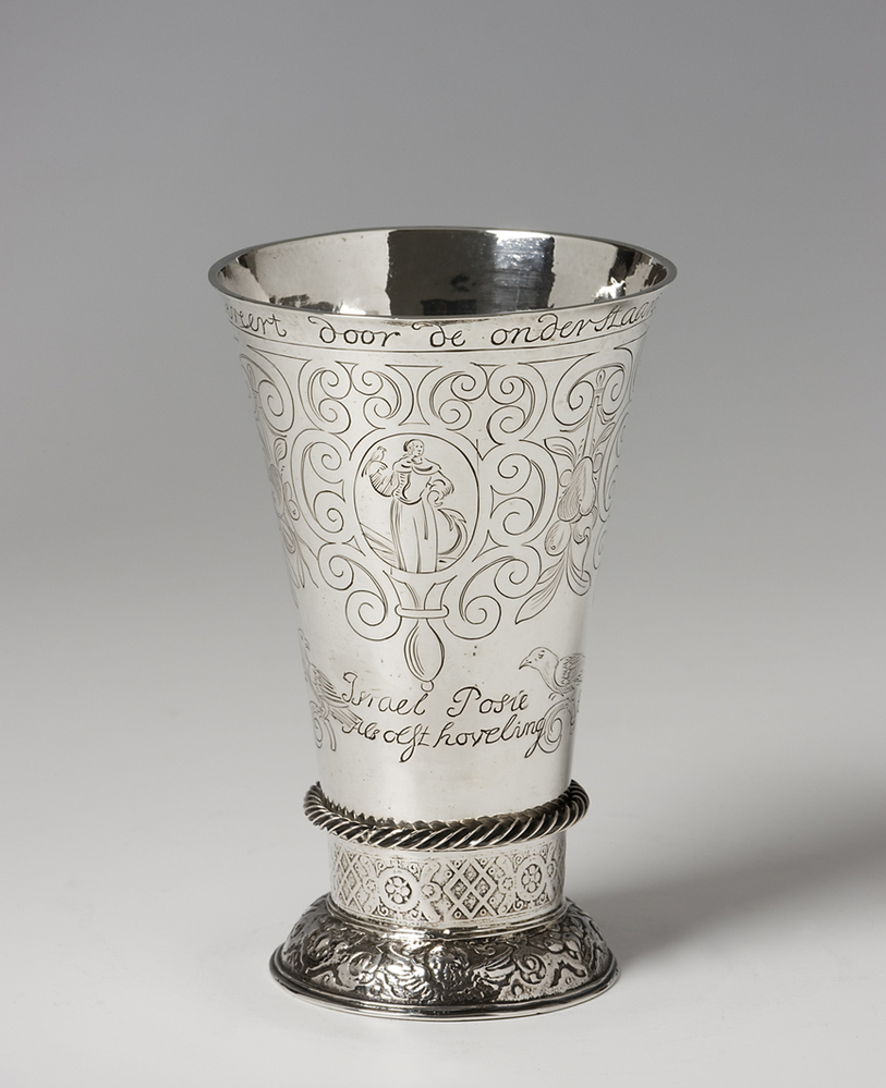 Beker van het slagersgilde in Groningen