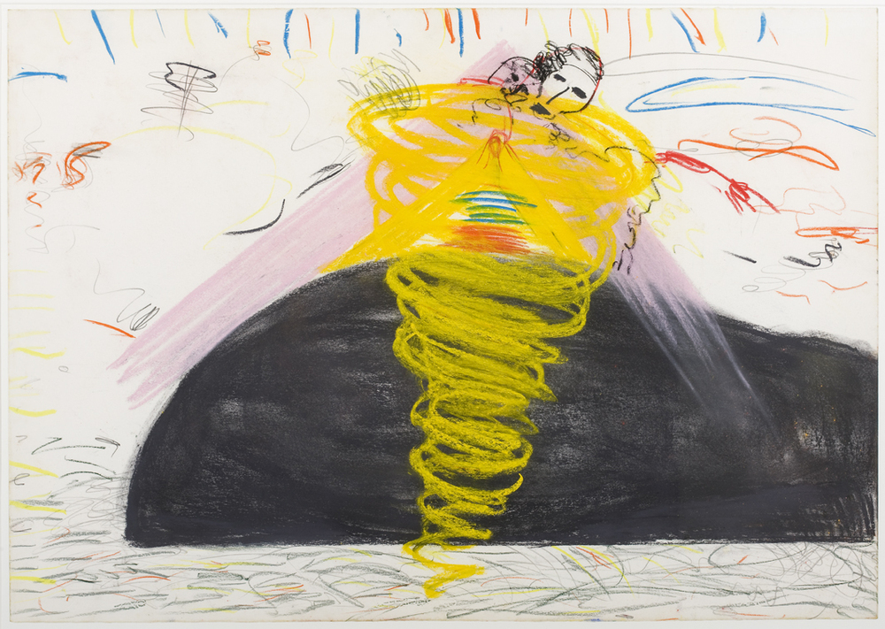 Compositie met masker