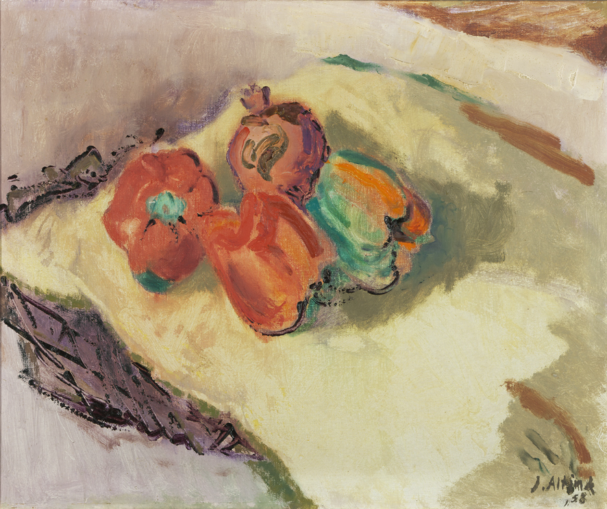 Stilleven met paprika's