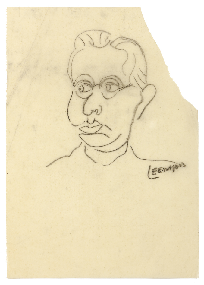 Karikatuur van Johan Faber