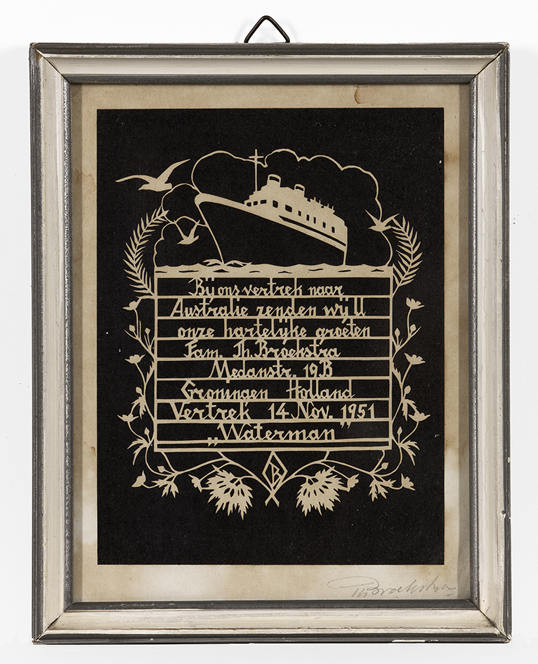 Afscheidswens Fam. Th. Broekstra