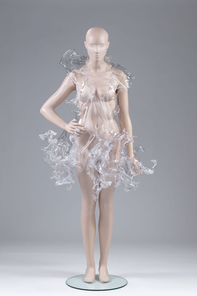 Jurk uit de collectie Crystallization, juli 2010