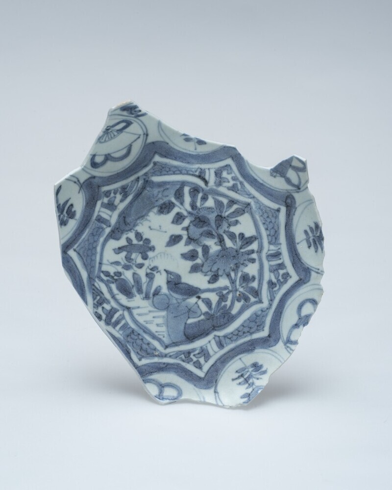 Fragment van een bord