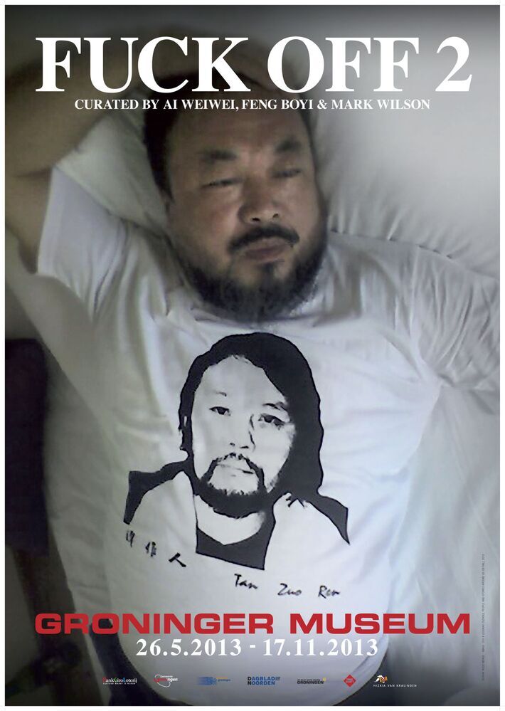 Tentoonstelling in Groninger Museum 26-5 t/m 17-11-2013: Fuck Off 2, curated by Ai Weiwei, Feng Boyi & Mark Wilson