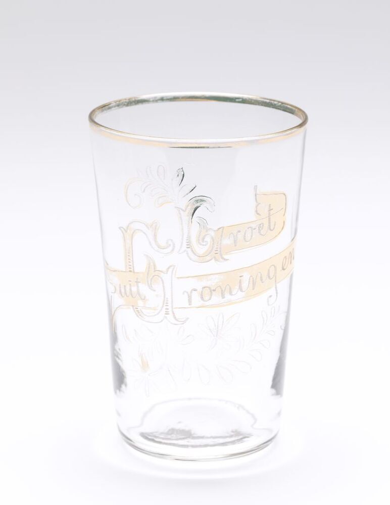 Drinkglas "Groet uit Groningen"