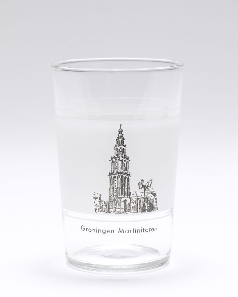 Drinkglas "Groningen Martinitoren"