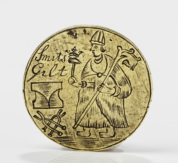 Gildepenning Smidsegilde Groningen