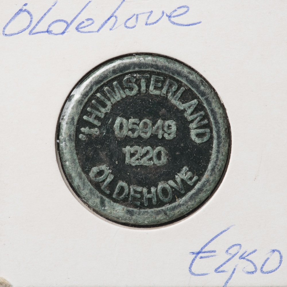 Consumptiepenning Humsterland Oldenhove