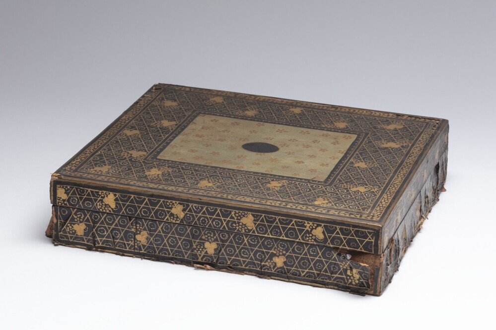 Fichesdoos van Chinees lakwerk