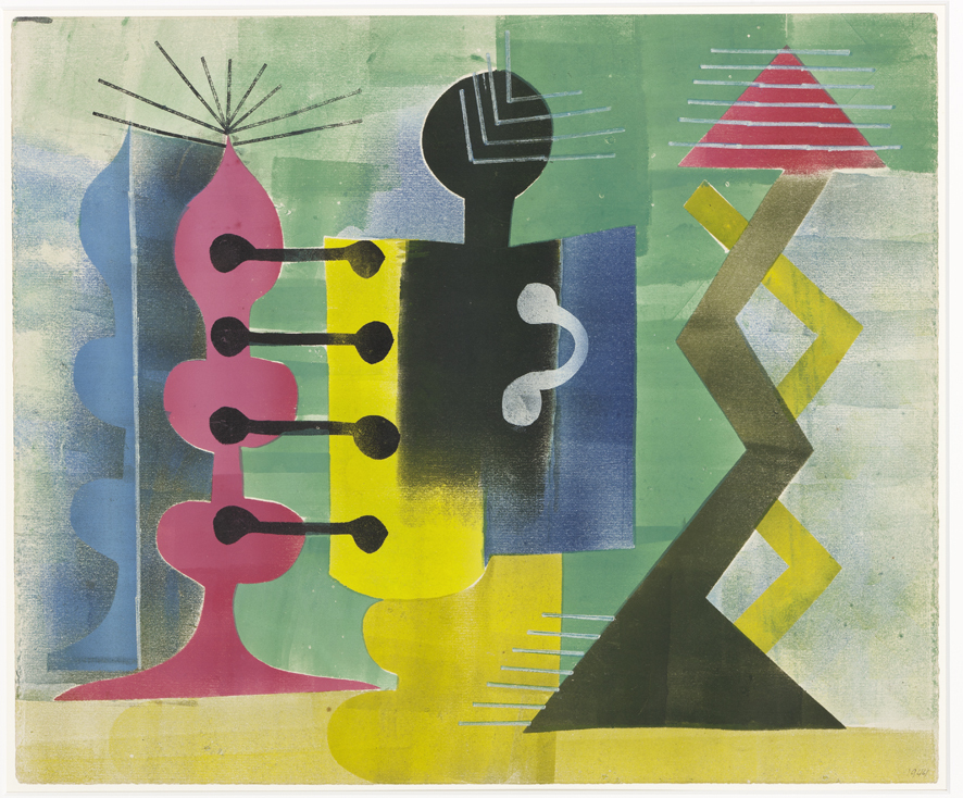 VERVALLEN Compositie, 1944 (D-486)