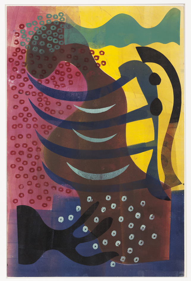 VERVALLEN Compositie, 1944 (D-440)