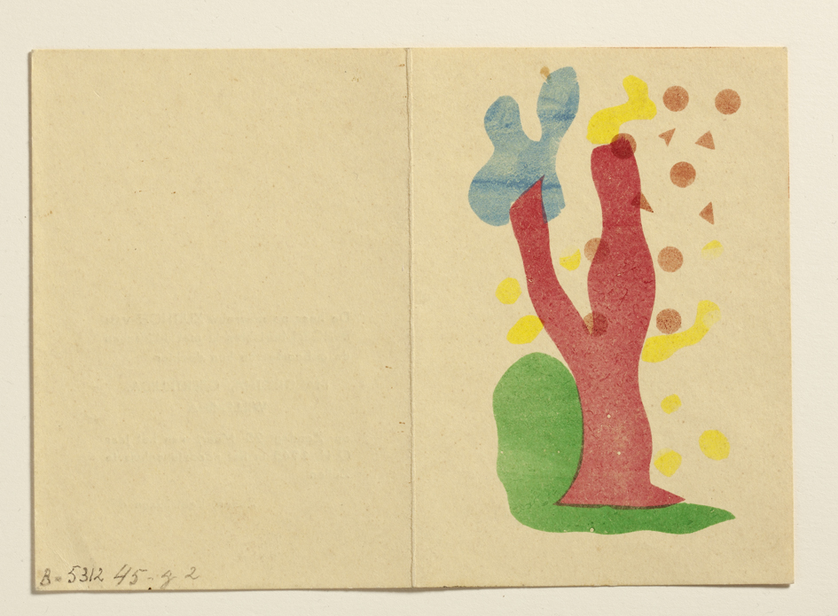 Geboortekaartje Margrietha Geertruida Willemina Zuithoff, 1945 (G-261)