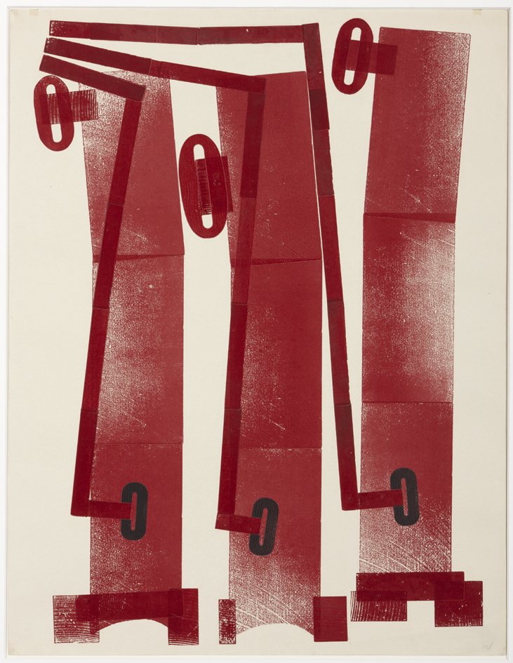 Compositie met letters O (D-35)