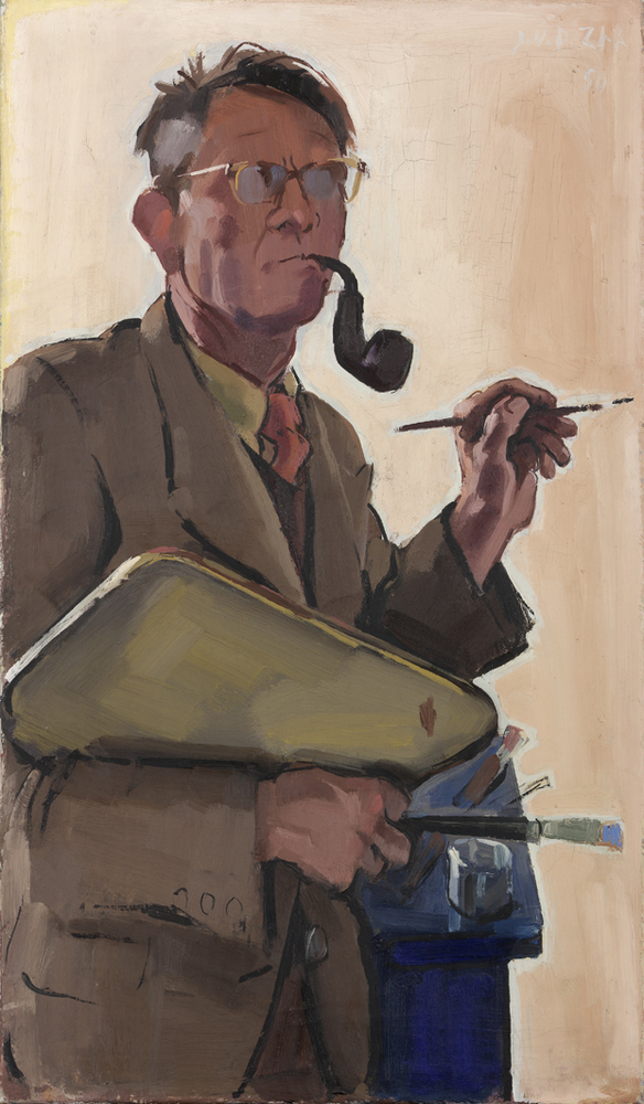 Zelfportret Jan van der Zee