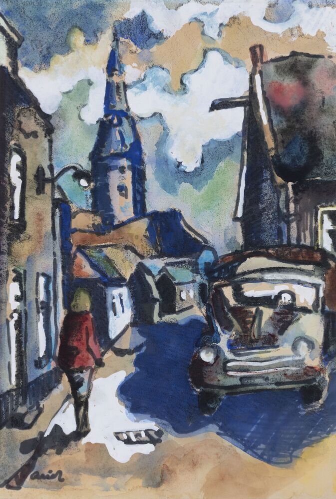 Lutkenieuwstraat met A-toren