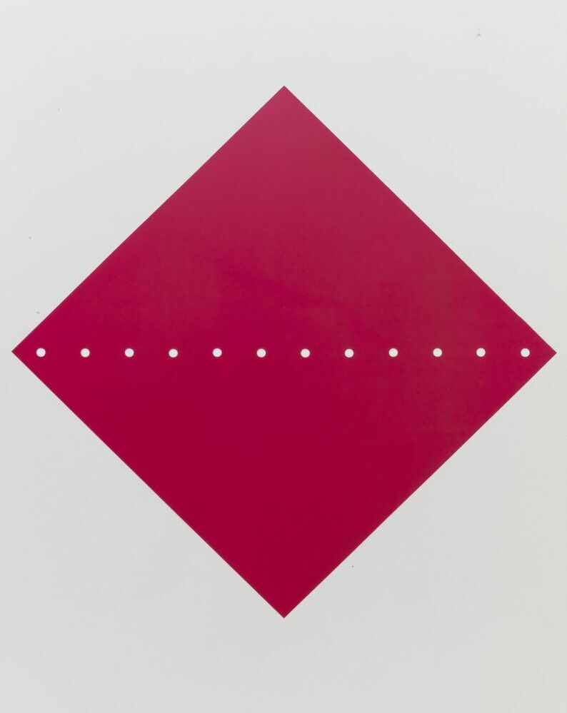 Concetto Spaziale Rosso