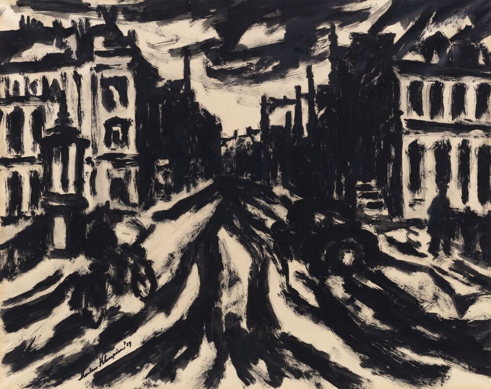 Oude Boteringestraat vanaf de brug