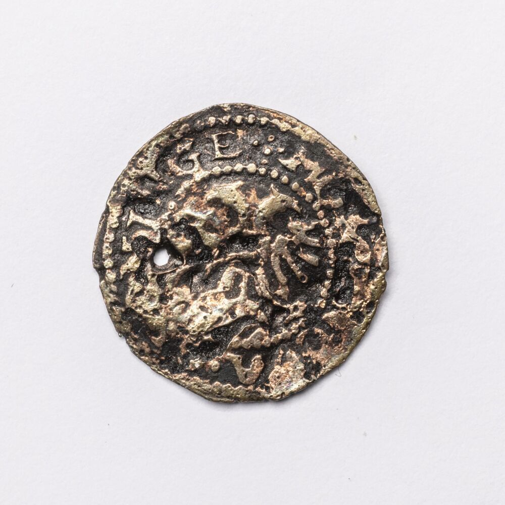 Achtste stuiver of plak 1609, stad Groningen