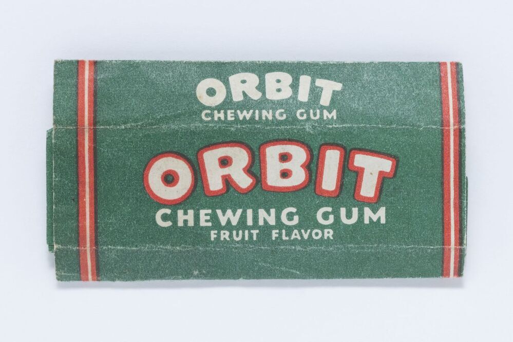 Kauwgomverpakking van Orbit Chewing Gum