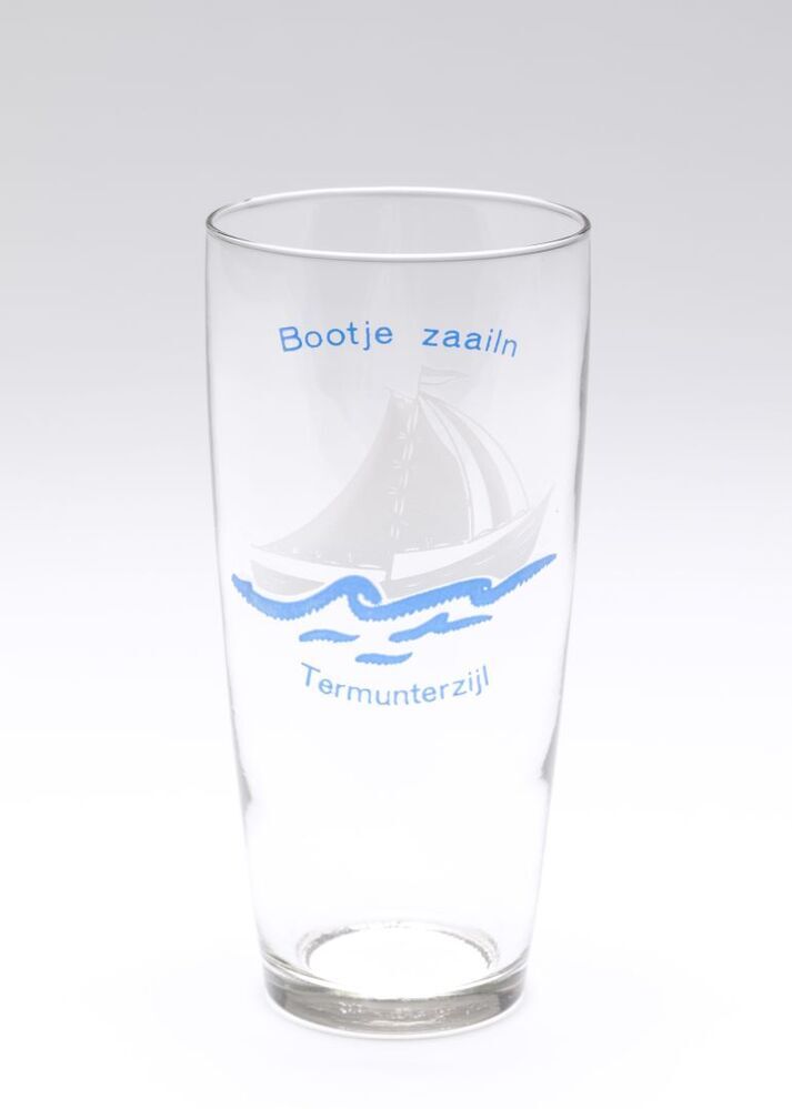 Glas Bootje Zaailn Termunterzijl