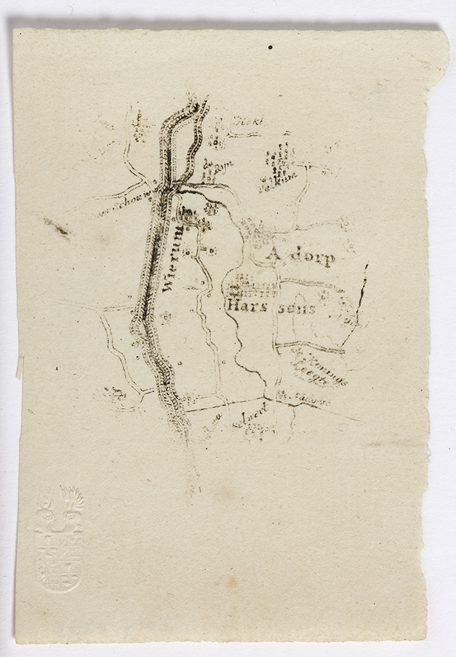 Proefdruk de omgeving van Adorp Harssens