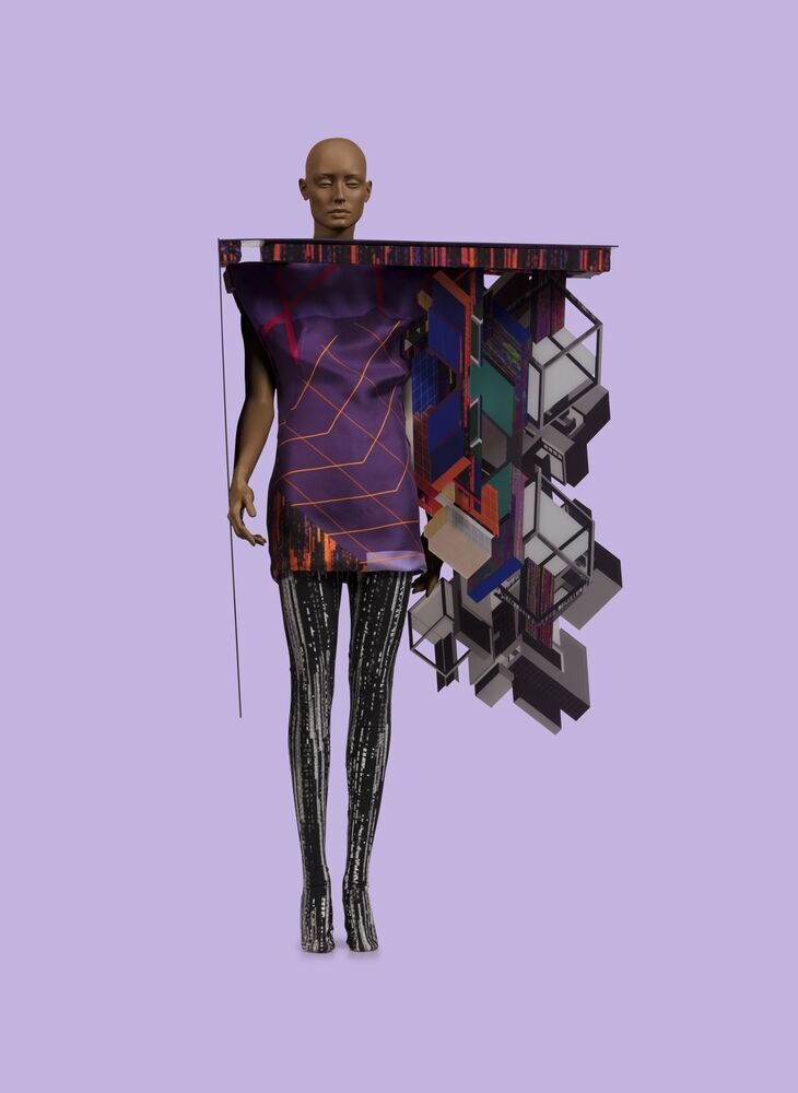 Outfit uit de collectie Body Archive, 2012